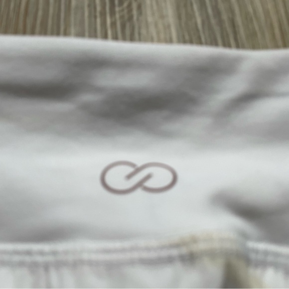 Calia Athletic Skort Small White Ivory Tulip Hem Size M Golf Tennis Pickleball - Picture 11 of 13